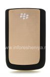 Photo 1 — Exclusive Back Cover for BlackBerry 9700/9780 Bold, Metal / plastic, bronze "Grid"