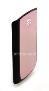 Photo 4 — Exclusivo cubierta posterior para BlackBerry 9700/9780 Bold, Metal / plástico de color rosa "Stripes"