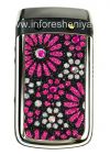 Photo 3 — Exclusive Couverture arrière pour BlackBerry 9700/9780 Bold, Avec paillettes et de strass, fleurs