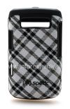 Photo 1 — penutup plastik perusahaan dengan kain memasukkan Speck Dilengkapi Kasus untuk BlackBerry 9700 / 9780 Bold, Hitam / Putih