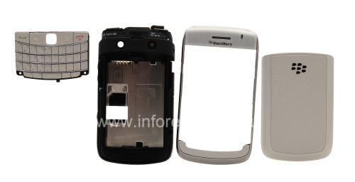 Галерея фотографий товара Оригинальный корпус для BlackBerry 9700 Bold, Белый (Pearl White)
