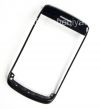Photo 7 — Color Case for BlackBerry 9700/9780 Bold, Black glossy cover, "leather"