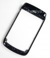 Photo 8 — Color Case for BlackBerry 9700/9780 Bold, Black glossy cover, "leather"