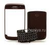 Photo 10 — Color del caso para BlackBerry 9700/9780 Bold, Sparkling Brown, Protector "Piel"