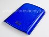 Photo 3 — Color Case for BlackBerry 9700/9780 Bold, Blue glossy cover, "leather"