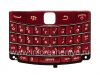 Фотография 9 — Цветной корпус для BlackBerry 9700/9780 Bold, Вишневый/Красный Искристый, Крышка "Кожа"