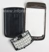 Фотография 2 — Цветной корпус для BlackBerry 9700/9780 Bold, Темная бронза Искристый, Крышка "Кожа"