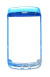 Photo 7 — Color del caso para BlackBerry 9700/9780 Bold, Brocha azul, cubierta de "Skin"