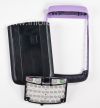 Фотография 2 — Цветной корпус для BlackBerry 9700/9780 Bold, Сиреневый Матовый, Крышка "Кожа"