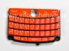 Фотография 10 — Цветной корпус для BlackBerry 9700/9780 Bold, Оранжевый Матовый, Крышка "Кожа"