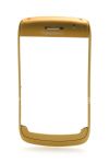 Фотография 5 — Цветной корпус для BlackBerry 9700/9780 Bold, Бледно-золотой Искристый, Крышка "Кожа"