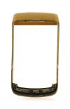 Фотография 6 — Цветной корпус для BlackBerry 9700/9780 Bold, Бледно-золотой Искристый, Крышка "Кожа"
