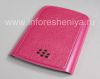 Фотография 4 — Цветной корпус для BlackBerry 9700/9780 Bold, Розовый Искристый, Крышка "Кожа"