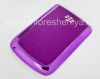 Photo 3 — Color del caso para BlackBerry 9700/9780 Bold, Cubierta brillante púrpura, "cuero"