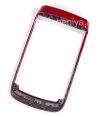 Photo 9 — Color Case for BlackBerry 9700/9780 Bold, Red glossy cover, "leather"