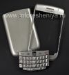 Фотография 1 — Цветной корпус для BlackBerry 9700/9780 Bold, Серебряный Искристый, Крышка "Кожа"