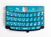 Photo 10 — Color Case for BlackBerry 9700/9780 Bold, Turquoise glossy cover, "leather"