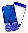 Photo 1 — warna eksklusif untuk tubuh BlackBerry 9700 / 9780 Bold, Biru mengkilap, penutup logam