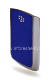 Фотография 4 — Эксклюзивный цветной корпус для BlackBerry 9700/9780 Bold, Синий/Металлик глянцевый, крышка “кожа”