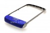Фотография 8 — Эксклюзивный цветной корпус для BlackBerry 9700/9780 Bold, Синий/Металлик глянцевый, крышка “кожа”