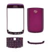 Фотография 1 — Эксклюзивный цветной корпус для BlackBerry 9700/9780 Bold, Фиолетовый искристый, крышка “кожа”