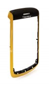 Фотография 11 — Эксклюзивный цветной корпус для BlackBerry 9700/9780 Bold, Золотой/Черный глянцевый, крышка “кожа”