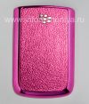 Фотография 2 — Эксклюзивный цветной корпус для BlackBerry 9700/9780 Bold, Розовый глянцевый, крышка “кожа”