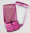 Фотография 1 — Эксклюзивный цветной корпус для BlackBerry 9700/9780 Bold, Розовый глянцевый, металлическая крышка