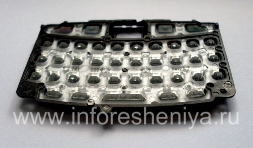 Photogallery for The original English keyboard for BlackBerry 9700/9780 Bold, Black with light stripes product