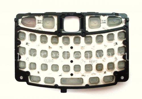 Photogallery for The original English keyboard for BlackBerry 9700/9780 Bold, Black with dark stripes product