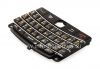 Фотография 3 — Русская клавиатура BlackBerry 9700 Bold с толстыми буквами, Черный со светлыми полосками
