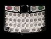 Photo 2 — لوحة المفاتيح الروسية بلاك بيري 9700/9780 Bold (نسخة), أبيض أم اللؤلؤ (اللؤلؤ الأبيض) مع بأحرف حمراء