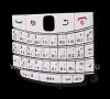 Photo 3 — Clavier russe BlackBerry 9700/9780 Bold (copie), Blanc avec des lettres transparentes