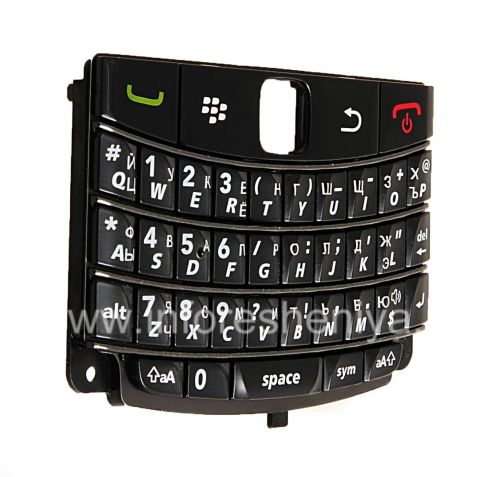 Photogallery for Keyboard Rusia BlackBerry 9700 / 9780 Bold (ukiran), Hitam dengan garis-garis gelap product