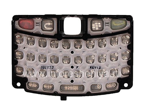Photogallery for Keyboard Rusia BlackBerry 9700 / 9780 Bold (ukiran), Putih (Pearl White) product
