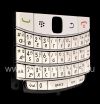 Photo 4 — clavier russe BlackBerry 9700/9780 Bold (gravure), Blanc (Pearl White)
