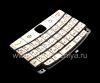 Photo 5 — Blanc clavier russe avec des rayures sombres BlackBerry 9700/9780 de Bold, White (blanc perle)
