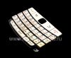 Photo 6 — White Russian Tastatur mit dunklen Streifen Blackberry 9700/9780 Bold, Weiß (Perlen-Weiß)