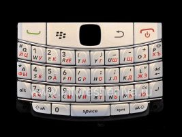 Putih Rusia Keyboard BlackBerry 9700 / 9780 Bold