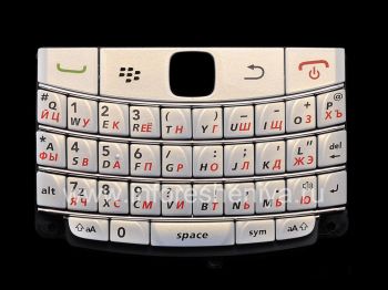 Белая русская клавиатура BlackBerry 9700/9780 Bold