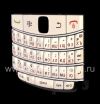 Фотография 3 — Белая русская клавиатура BlackBerry 9700/9780 Bold, Белый (Pearl-white)