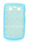 Photo 1 — Silicone Case packed with pattern "Rings" for BlackBerry 9700/9780 Bold, Blue