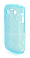 Photo 3 — Etui en silicone emballé avec motif "Anneaux" pour BlackBerry 9700/9780 Bold, bleu