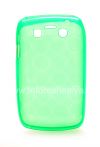 Photo 2 — Etui en silicone emballé avec motif "Anneaux" pour BlackBerry 9700/9780 Bold, Couleur verte