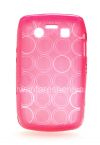 Photo 1 — Silicone Case dikemas dengan pola "Rings" untuk BlackBerry 9700 / 9780 Bold, berwarna merah muda