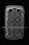 Photo 1 — Silikon-Hülle mit Muster "Ringe" gepackt für Blackberry 9700/9780 Bold, weiß