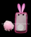 Photo 5 — Rabito حالة سيليكون حالة مختومة لبلاك بيري 9700/9780 Bold, وردي شفاف