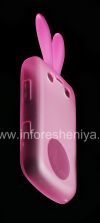 Photo 9 — Rabito حالة سيليكون حالة مختومة لبلاك بيري 9700/9780 Bold, وردي شفاف