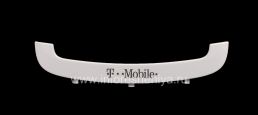 Une partie de la coque U-couverture avec le logo de l'opérateur pour le BlackBerry 9700/9780 Bold, Blanc, T-Mobile