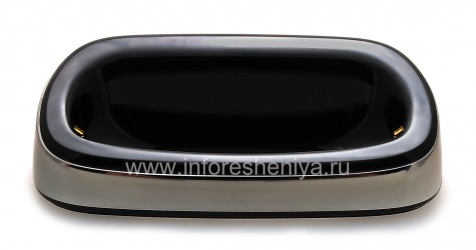 Оригинальное настольное зарядное устройство "Стакан" Charging Pod для BlackBerry 9700/9780 Bold, Металлик